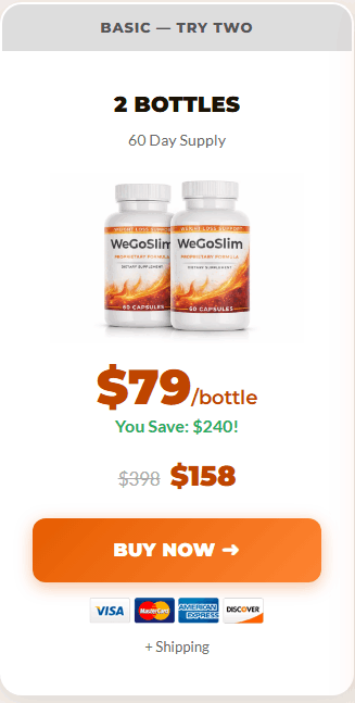 wegoslim one  bottles price